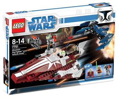 LEGO 7751 Ahsoka's Starfighter and Vulture Droid