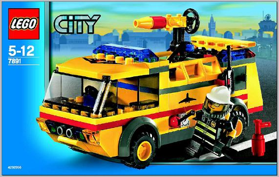 LEGO 7891 City Airport Firetruck