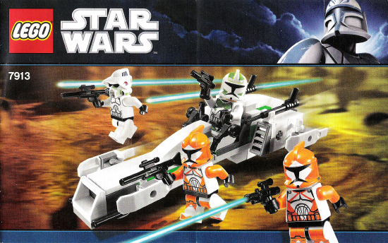 LEGO 7913 Star Wars Clone Trooper Battle Pack