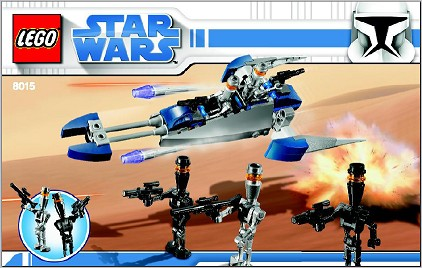 LEGO 8015 Star Wars Assassin Droids Battle Pack