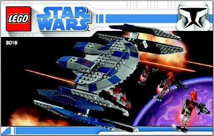 LEGO 8016 Star Wars Hyena Droid Bomber