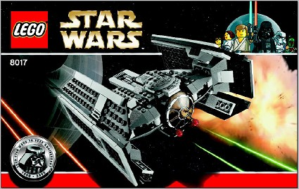 LEGO 8017 Star Wars Darth Vader's TIE Fighter