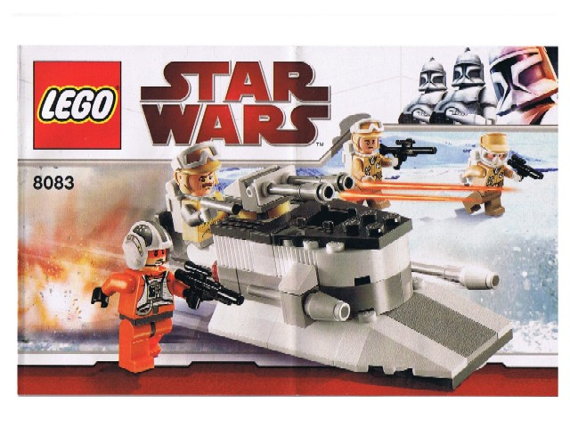 LEGO 8083 Star Wars Rebel Trooper Battle Pack