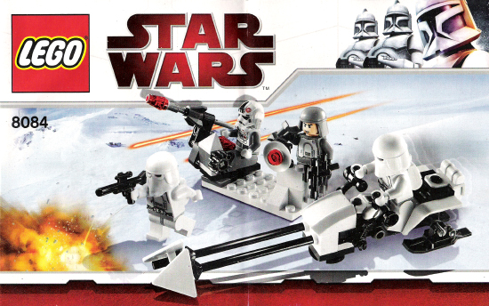 LEGO 8084 Star Wars Snowtrooper Battle Pack