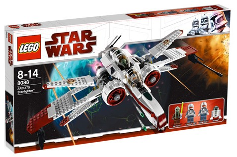 LEGO 8088 Star Wars ARC-170 Starfighter