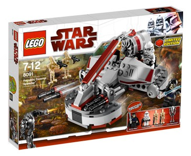 LEGO 8091 Star Wars Republic Swamp Speeder - Limited Edition