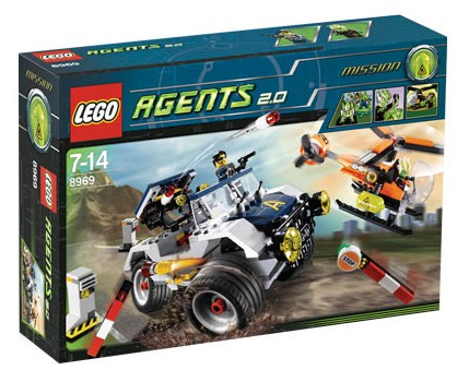 LEGO 8969 Agents 4-Wheeling Pursuit