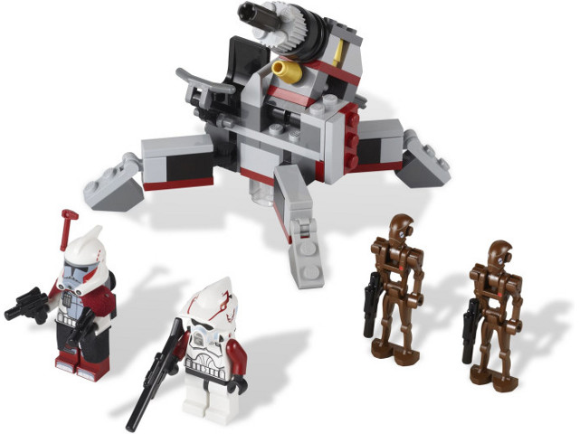 LEGO 9488 Star Wars Elite Clone Trooper & Commando Droid Battle Pack