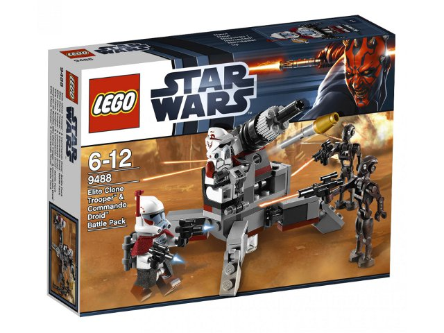 LEGO 9488 Star Wars Elite Clone Trooper & Commando Droid Battle Pack