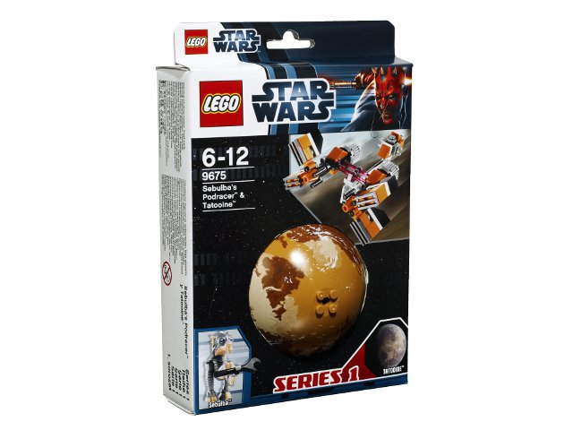 LEGO 9675 Star Wars Sebulba's Podracer & Tatooine