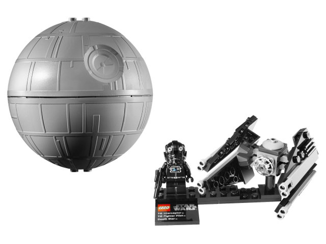 LEGO 9676 Star Wars TIE Interceptor & Death Star