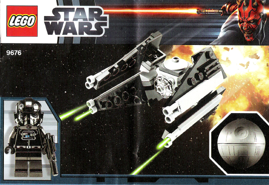 LEGO 9676 Star Wars TIE Interceptor & Death Star