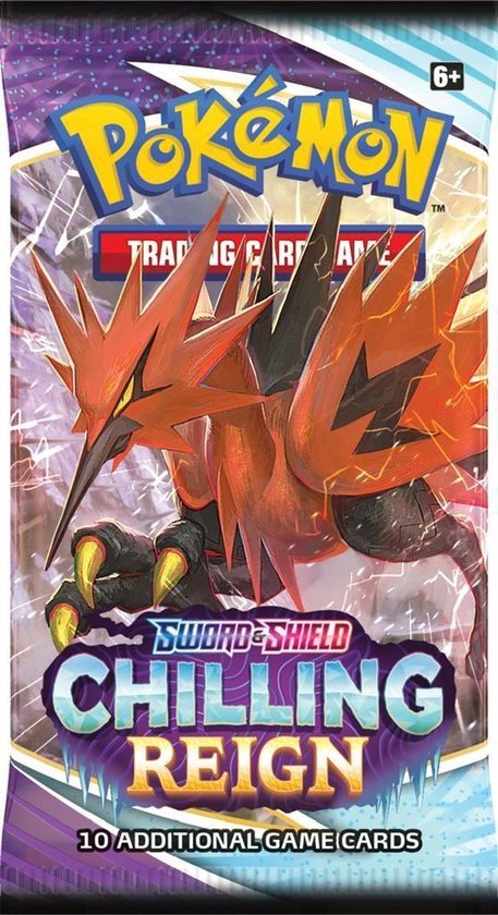 Pokémon Sword & Shield Chilling Reign Booster Pack