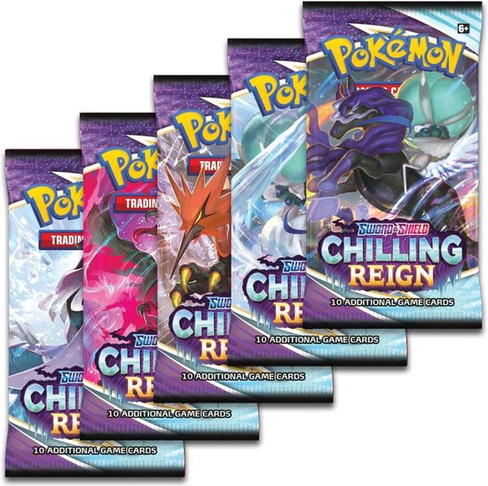 Pokémon Sword & Shield Chilling Reign Booster Pack