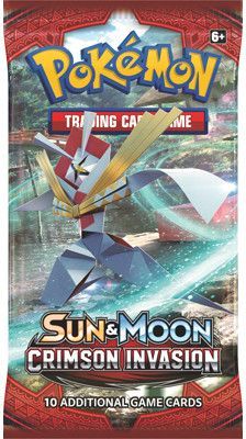 Pokémon Sun & Moon Crimson Invasion Booster Pack