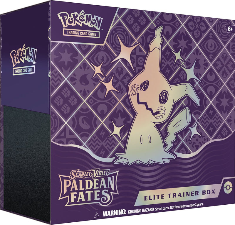 Pokémon Scarlet & Violet Paldean Fates Elite Trainer Box