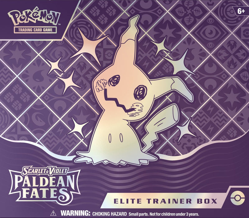 Pokémon Scarlet & Violet Paldean Fates Elite Trainer Box