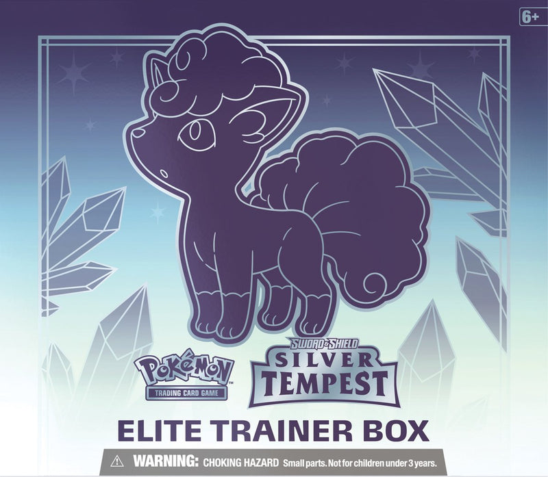 Pokémon Sword & Shield Silver Tempest Elite Trainer Box