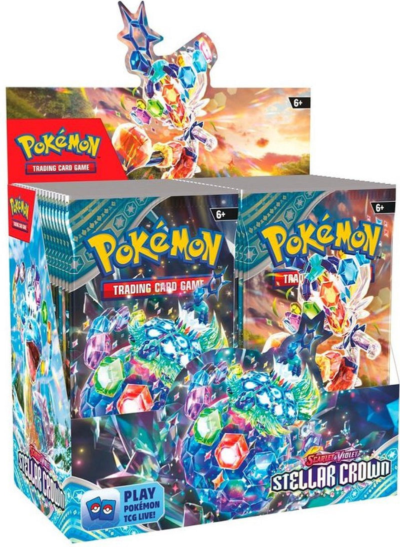 Pokémon Scarlet & Violet Stellar Crown Booster Box