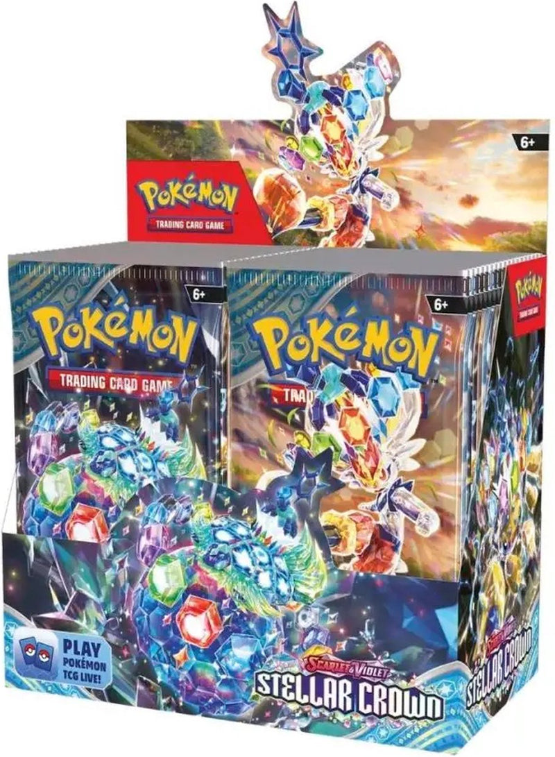 Pokémon Scarlet & Violet Stellar Crown Booster Box