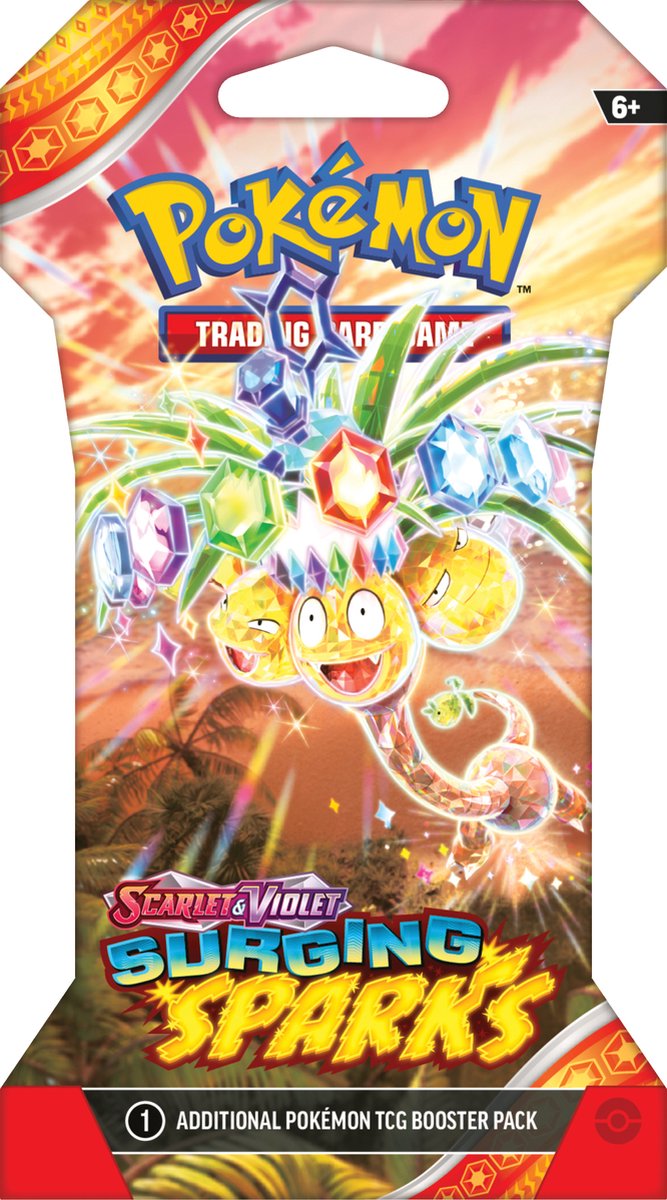 Pokémon Scarlet & Violet Surging Sparks Sleeved Booster Pack