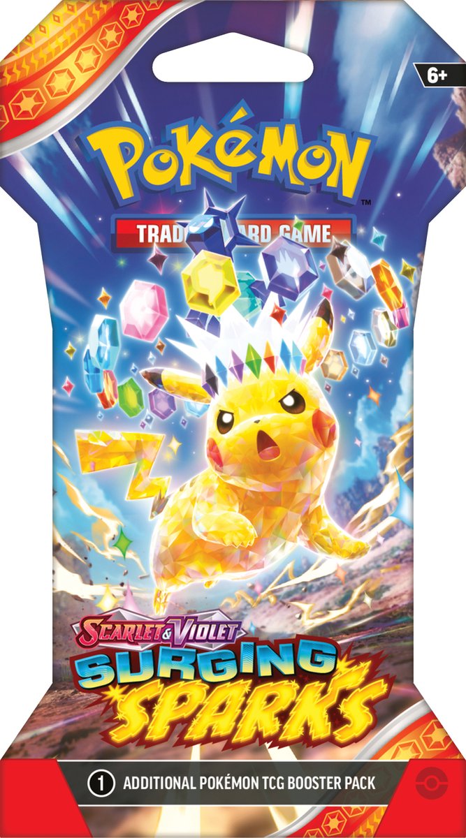 Pokémon Scarlet & Violet Surging Sparks Sleeved Booster Pack