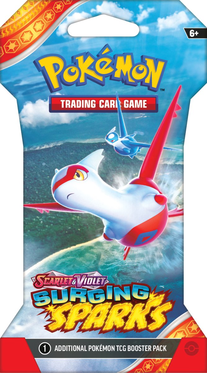 Pokémon Scarlet & Violet Surging Sparks Sleeved Booster Pack