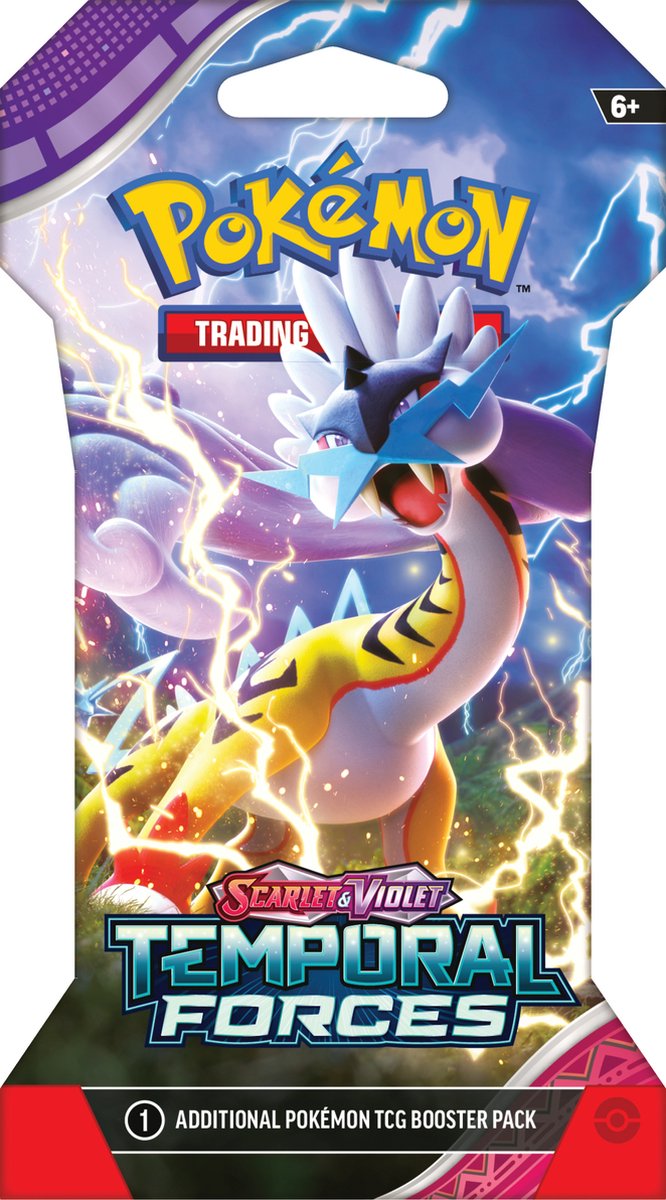 Pokémon Scarlet & Violet Temporal Forces Sleeved Booster Pack