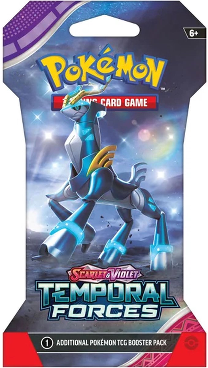 Pokémon Scarlet & Violet Temporal Forces Sleeved Booster Pack